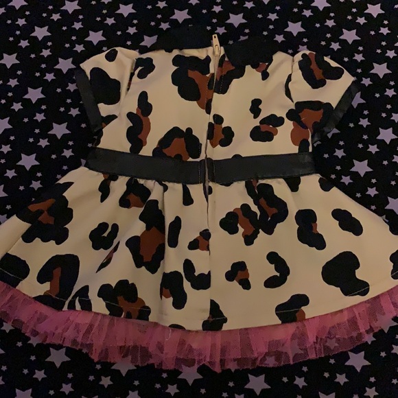 Harajuku mini dress size 6 month leopard print - Picture 4 of 4